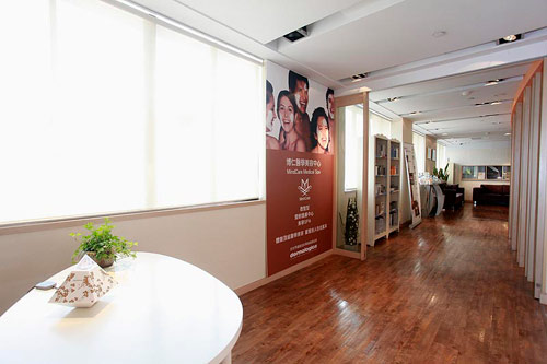 診所走廊,臺北博仁醫院醫學美容中心