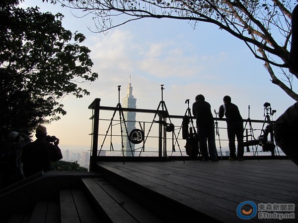 能眺望臺北美景的象山